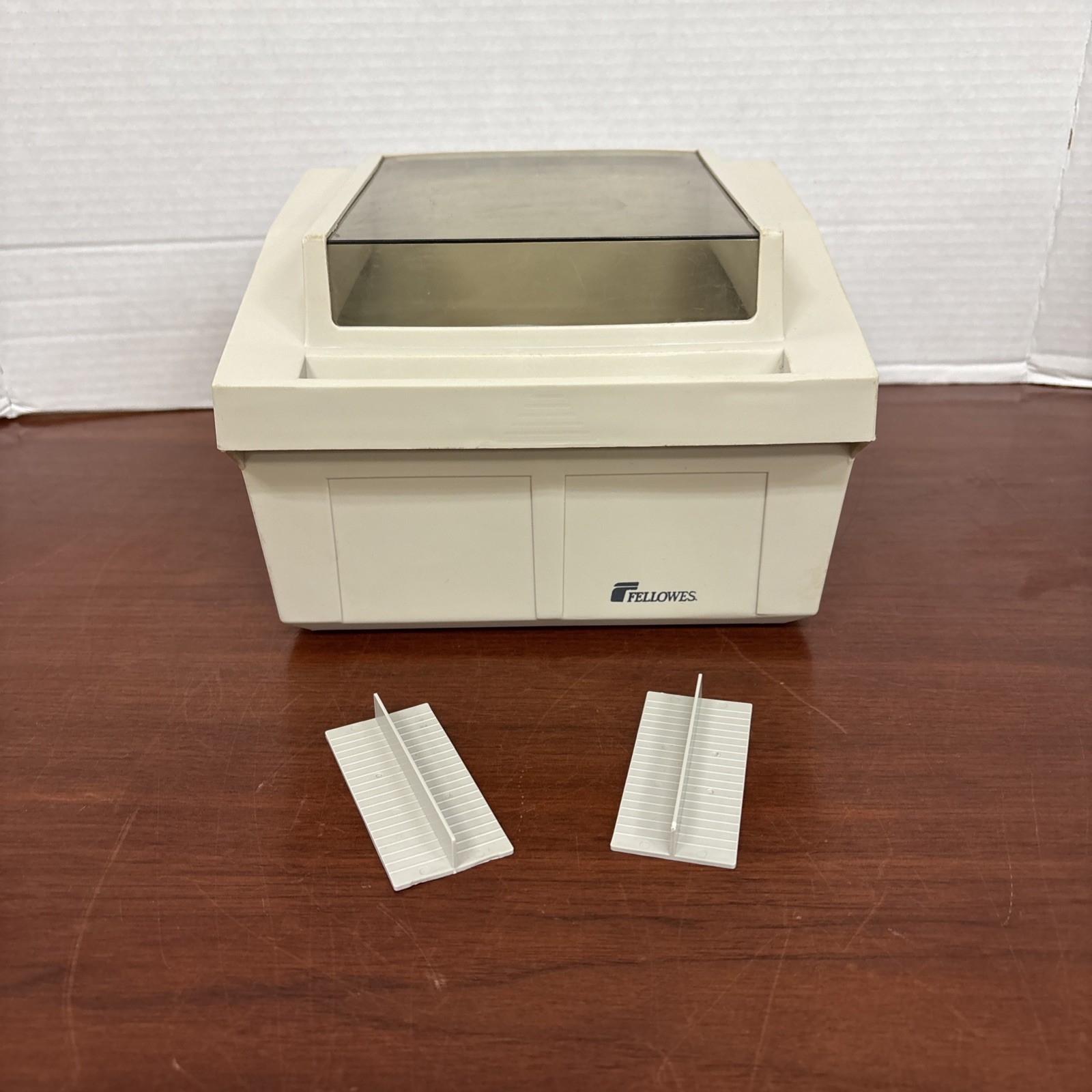 Fellowes Workstation Multi Media Disk Tray Stock # 90111 Without Lock -Off White