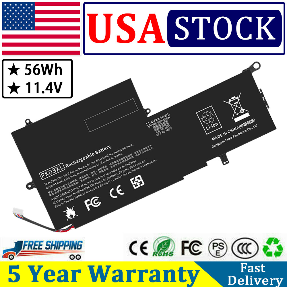 ✅Battery For HP Spectre X360 13-4005dx 13-4102dx 13-4110dx 13-4116dx 13-4193dx