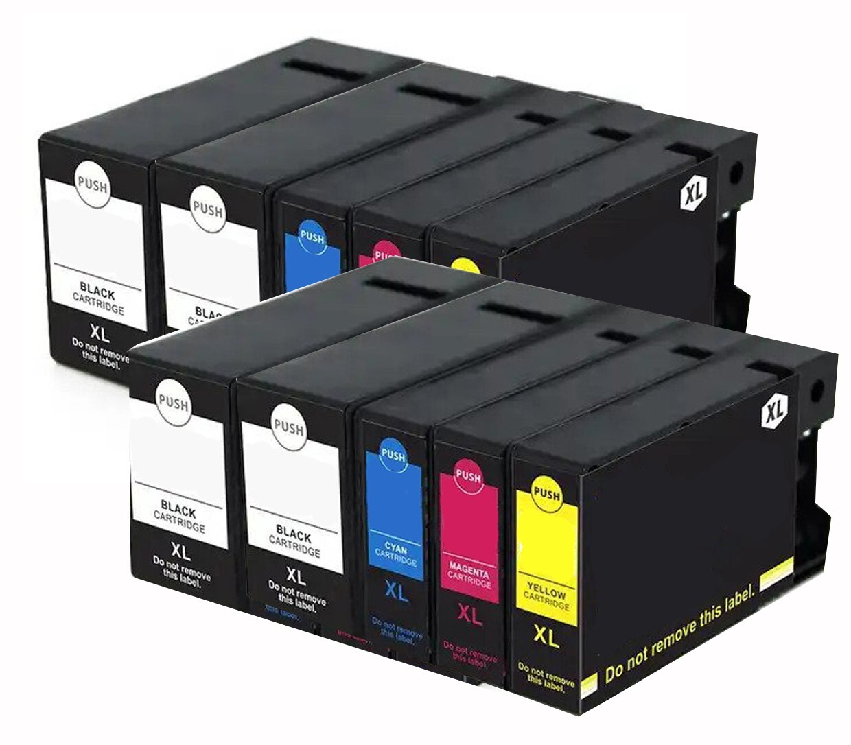 10PK 1200XL Ink Set + smart chip for Canon MAXIFY MB2720 MB2120 MB2320 MB2020