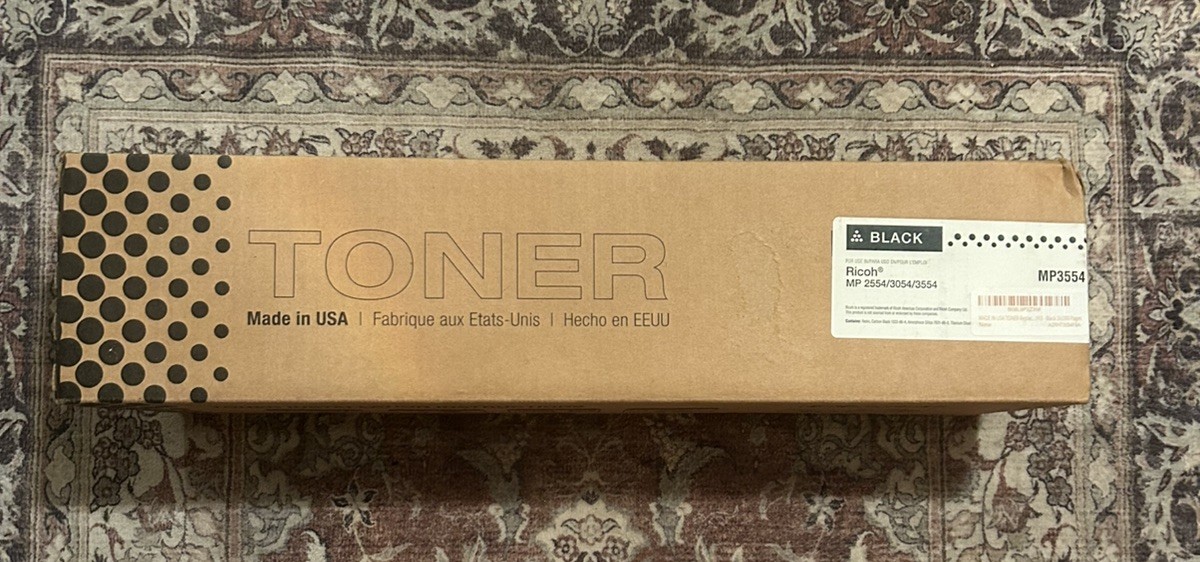 Ricoh MP3554 Toner  Ricoh MP2554 MP3054 MP3554 Black  