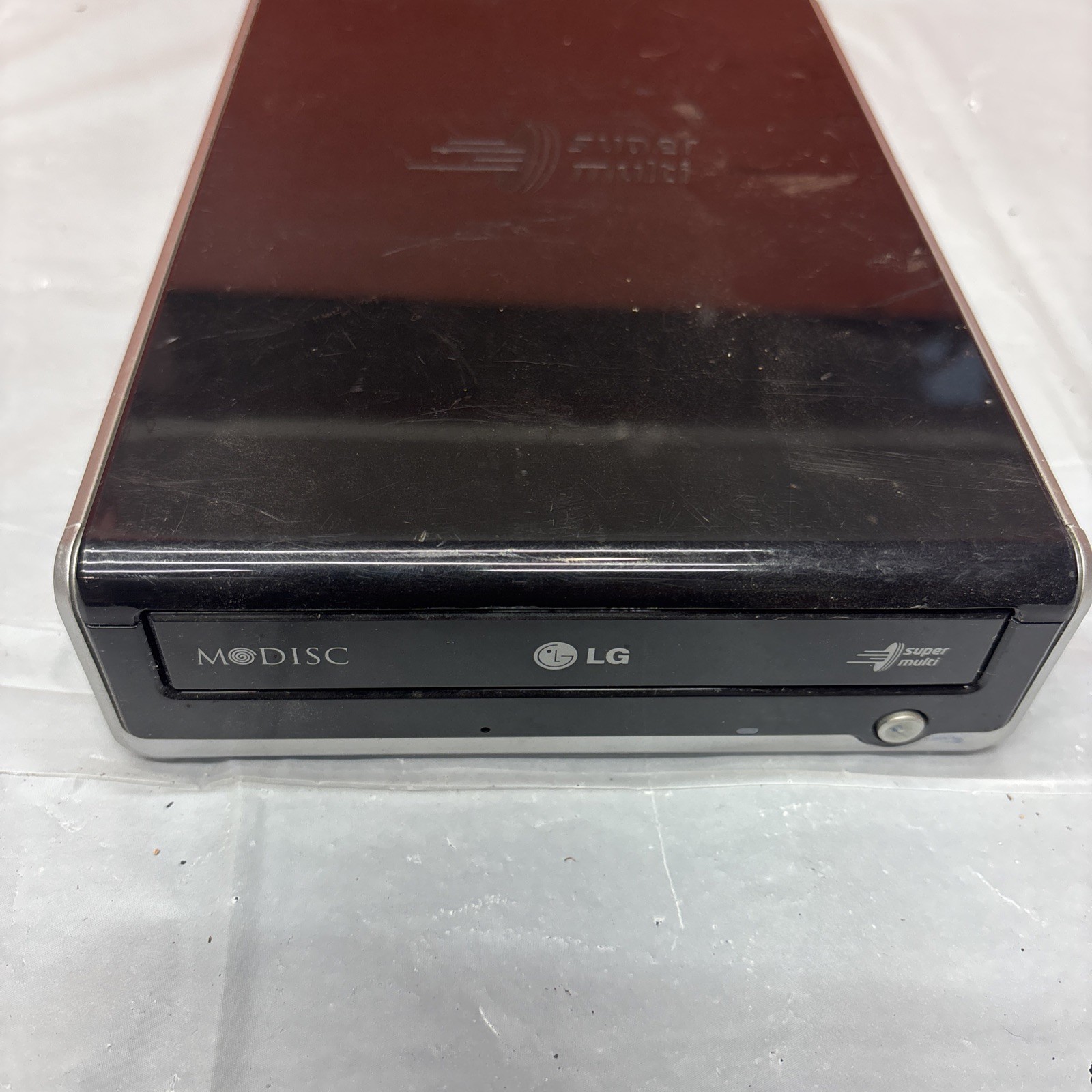 LG External Super Multi DVD Rewriter GE24NU30 w/ac adapter Untested