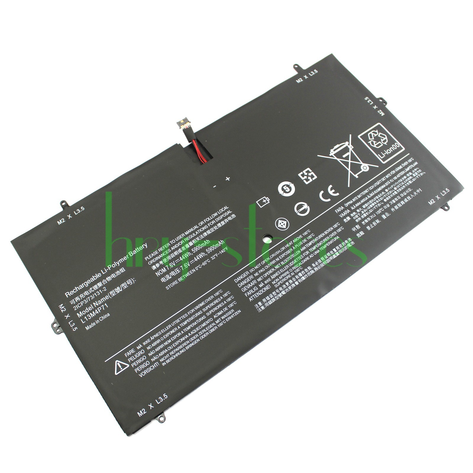New 44Wh L14S4P71 L13M4P71 Battery for Lenovo Yoga 3 Pro 1370 Pro 5Y71 80HE