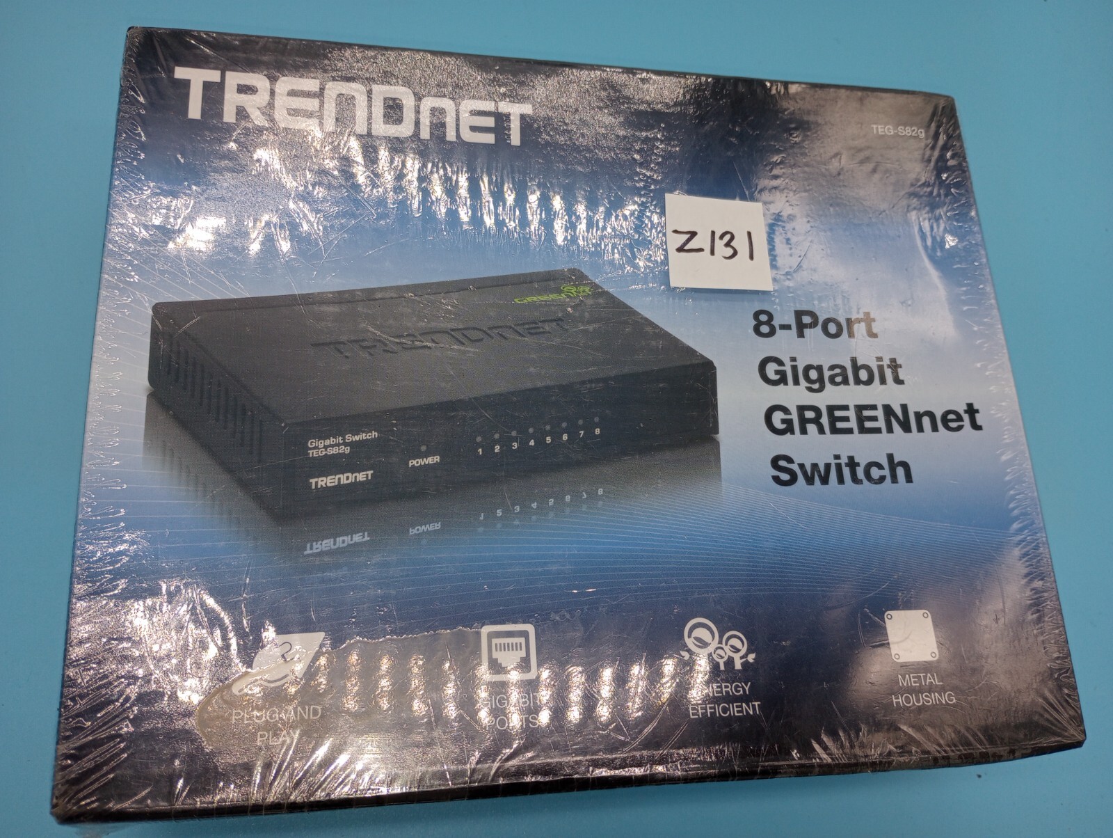 Brand new, sealed - TRENDnet GREENnet TEG-S82g 8-Port Gigabit Switch