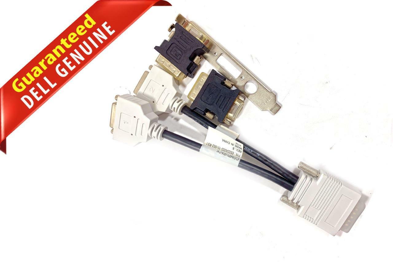New Original Dell DMS-59 TO 2xDVI Female Video Splitter Cable R116N 6502A002