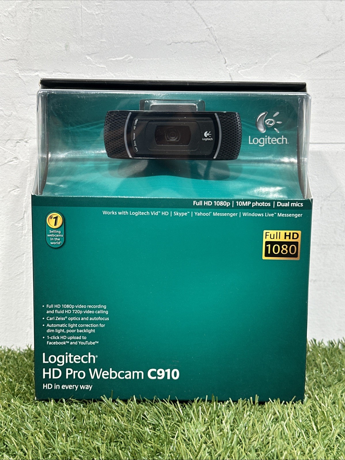 Logitech C910 HD Pro Webcam  Full HD 1080p