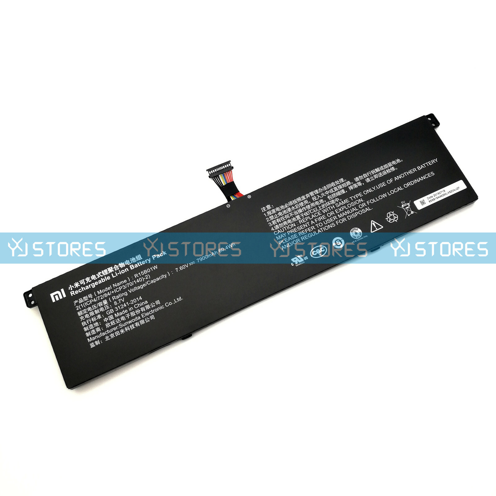 Genuine R15B01W OEM Battery for Xiaomi Mi Pro 15.6 INCH TM1701 171501-AQ/AL/AF