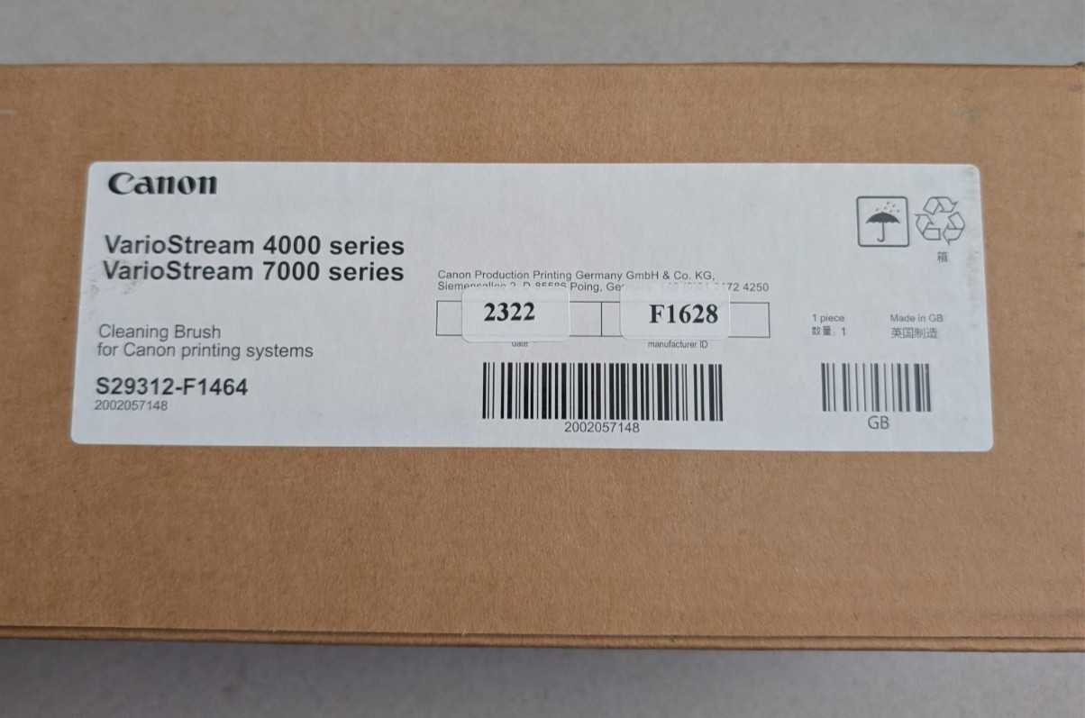 Canon Oce VarioStream 4000 7000 Cleaning Brush S29312-1464 2002057148
