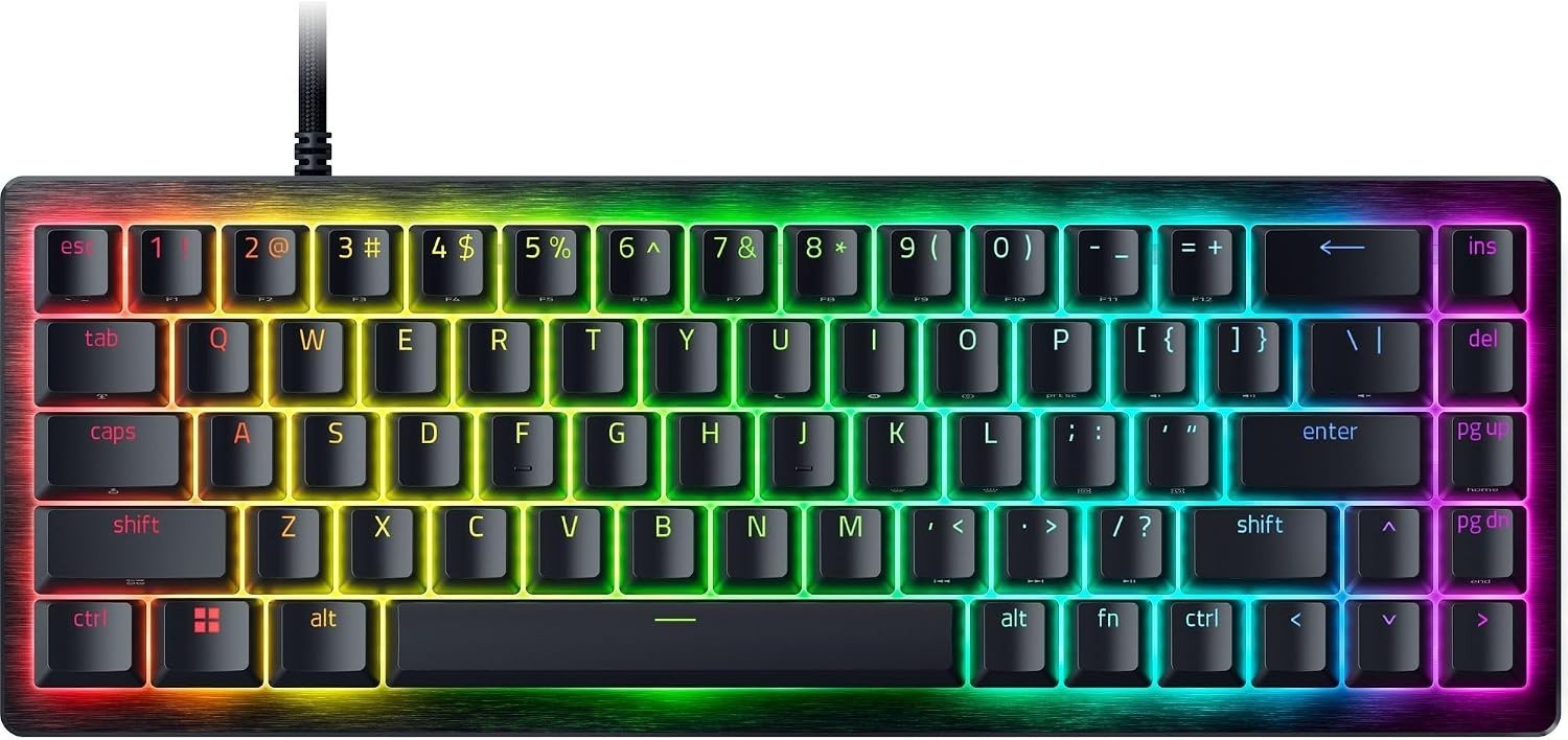 Razer Huntsman V3 Hall Effect Magnetic Mini 65% 8KHz Gaming Keyboard (2026)