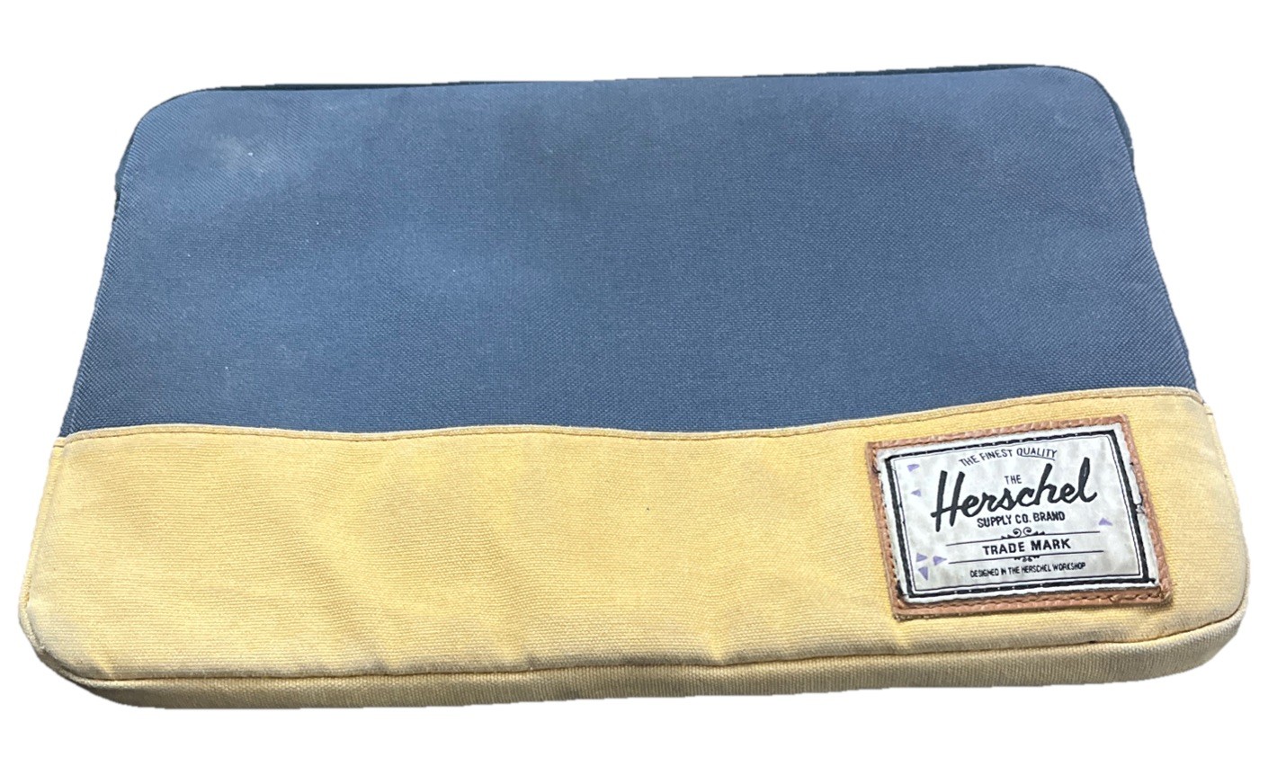 Herschel Red and Navy Blue Tablet or iPad Soft Padded Case 14” X 10” *5H