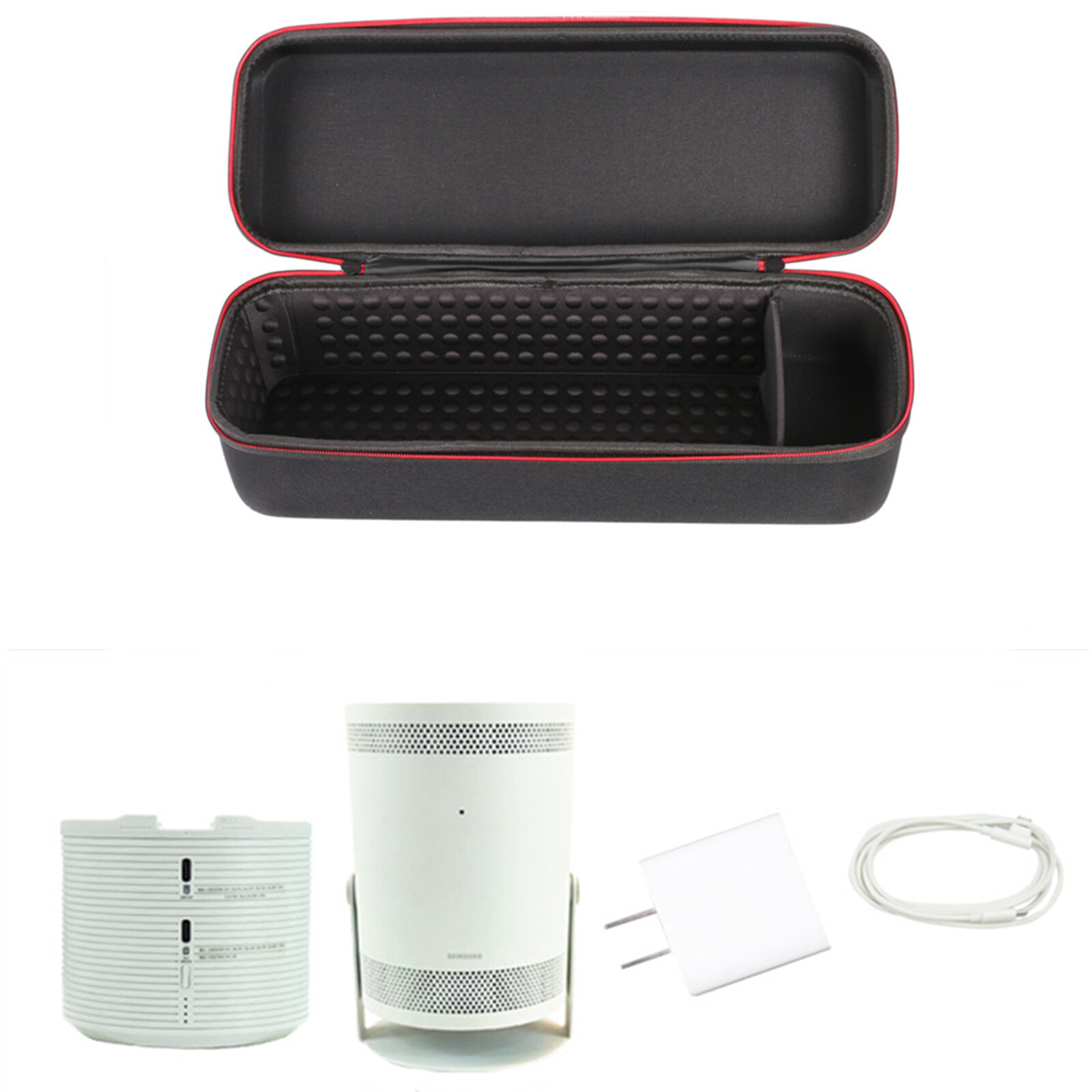 New For Samsung The Freestyle Projector case with Battery Base Space Storage Bag