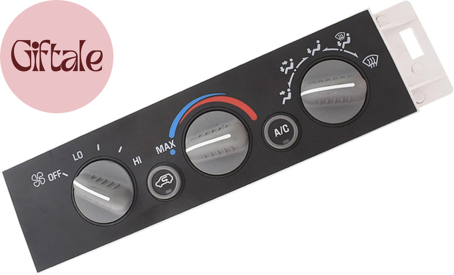 A/C Heater Control Panel W/O Rear Window Defogger Replacement for K1500 K2500 K3