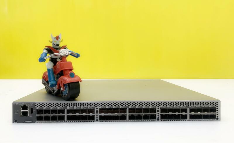HPE HP SN6000B QR480B 16Gb 48-port/48-port Active Fibre Channel Switch Tested 