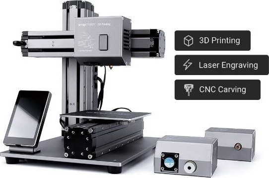 Snap Maker Original 3-In-1 3D Printer, Laser Engraver, CNC Engraver (Read Desc.)