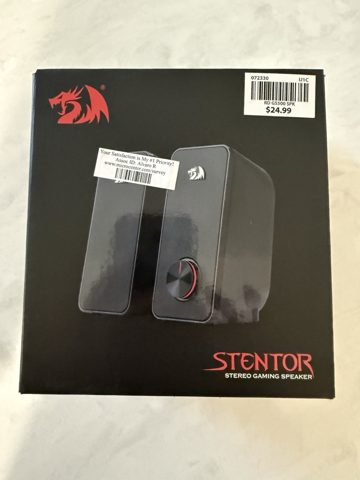 Redragon GS500 Stentor Stereo Gaming Desktop Speakers