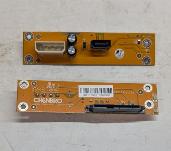 2x Chenbro 80H10531102A0 BF-5 Server SATA/SAS Backplane Power Board Supermicro