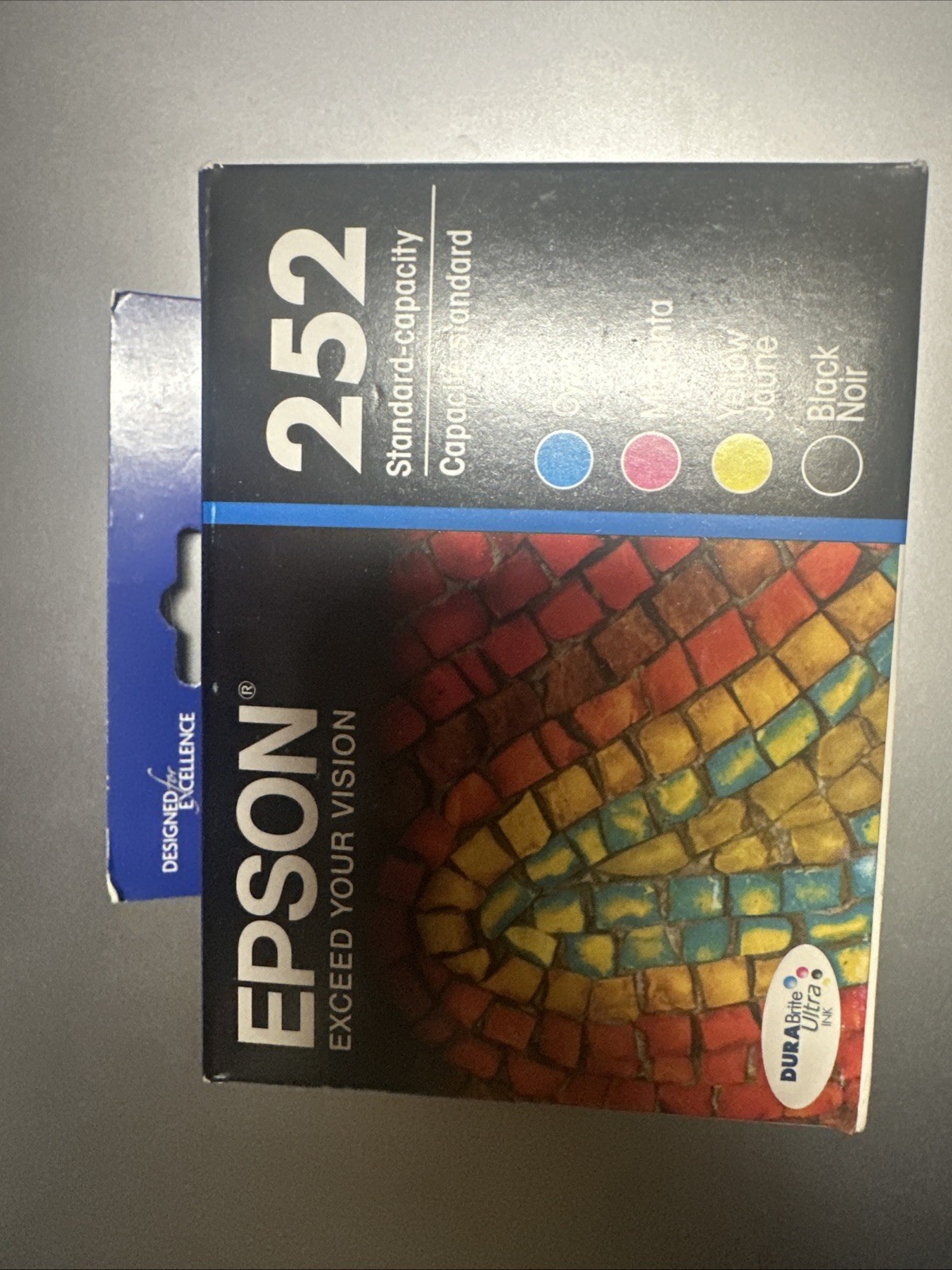 EPSON 252 DURABrite Ultra Ink Standard Capacity Black & Color Cartridge 
