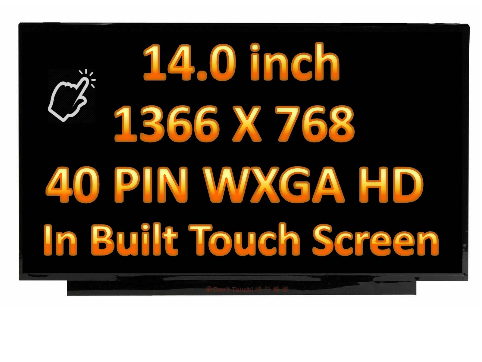 NEW HP 14-dq0011dx 14-DQ0011DX Touch Screen  Display+ Digitizer 14.0" HD LCD LED
