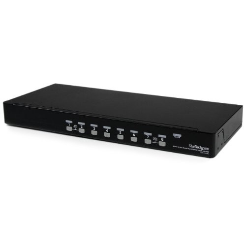 Startech SV831DUSBU 8 Port 1U Rack Mount USB KVM Switch