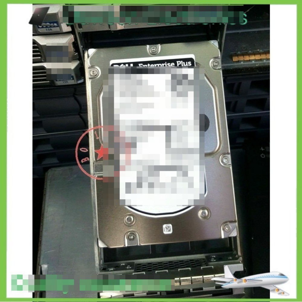 New02R3X Dell EqualLogic 600GB 15K 6G LFF SAS HDD ST3600057SS 002R3X