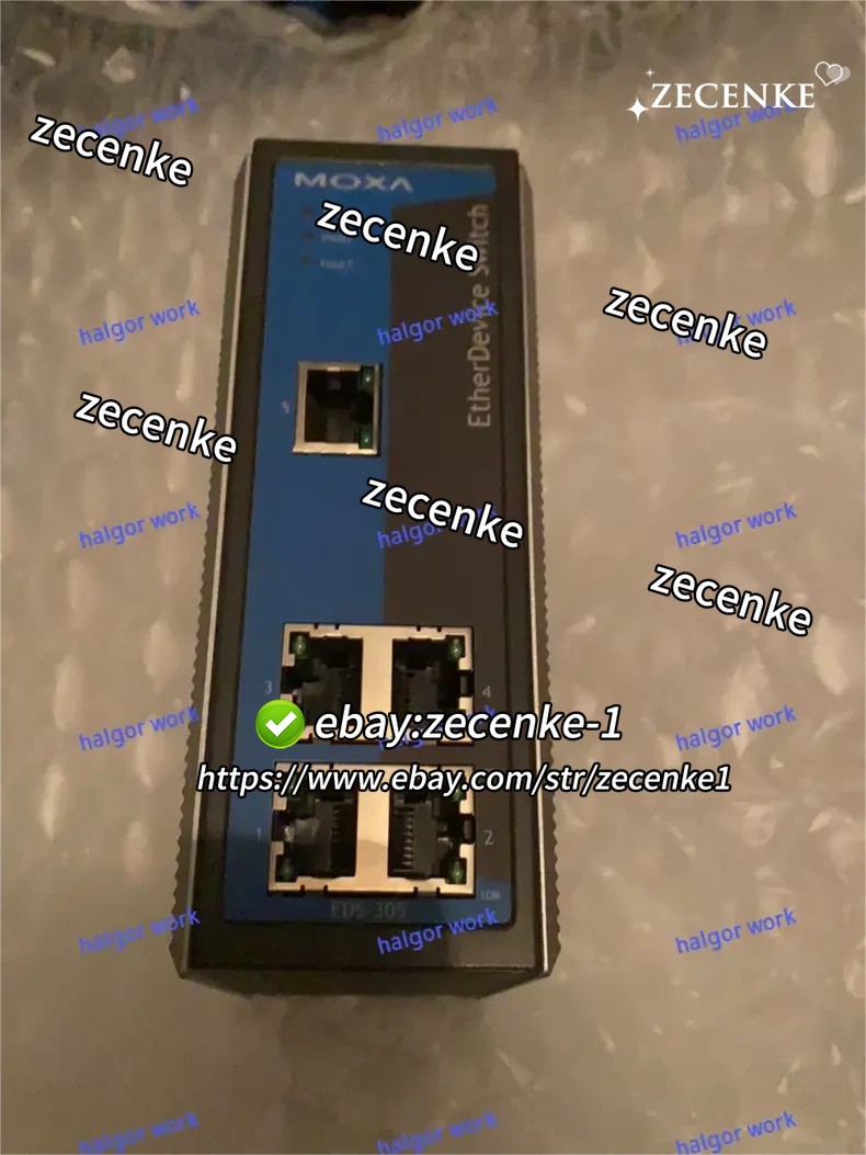 1PCS NEW MOXA EDS-305 VIA DHL/UPS #YY️️