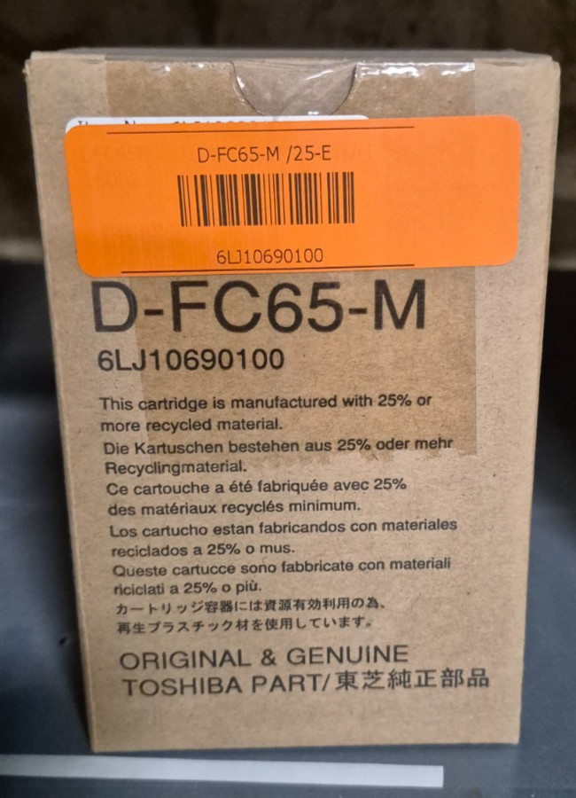 Toshiba Developer D-FC65-M Magenta for Toshiba e-STUDIO 5540C 6LJ10690100