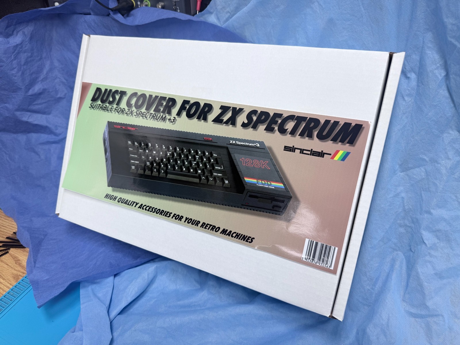 ZX Spectrum +3 - Transparent High Quality Dust Cover