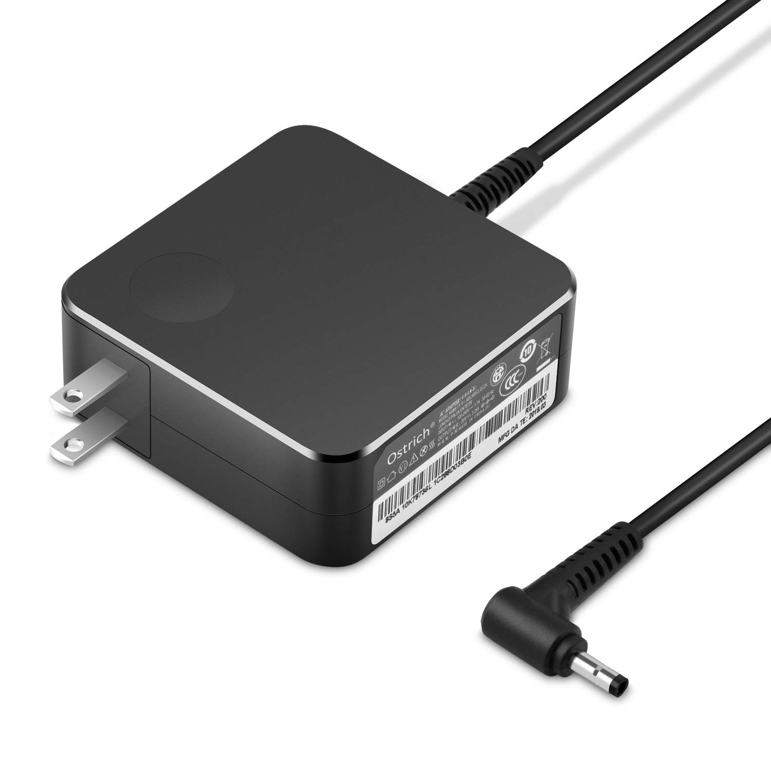 Charger Compatible with Lenovo Laptop Computer 65W 45W Round Tip Power Supply