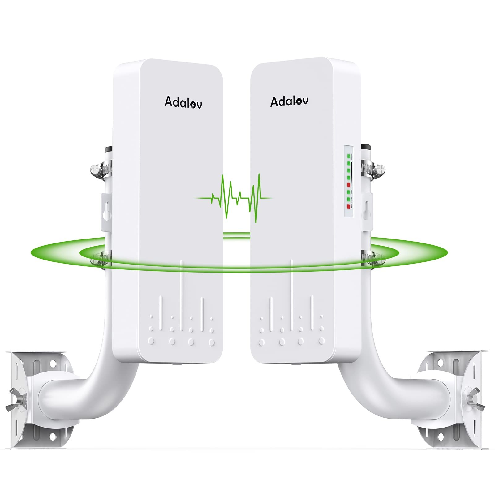 AdaLov CPE660 3KM Outdoor Wireless Bridge 5.8GHz Point to Point WiFi CPE