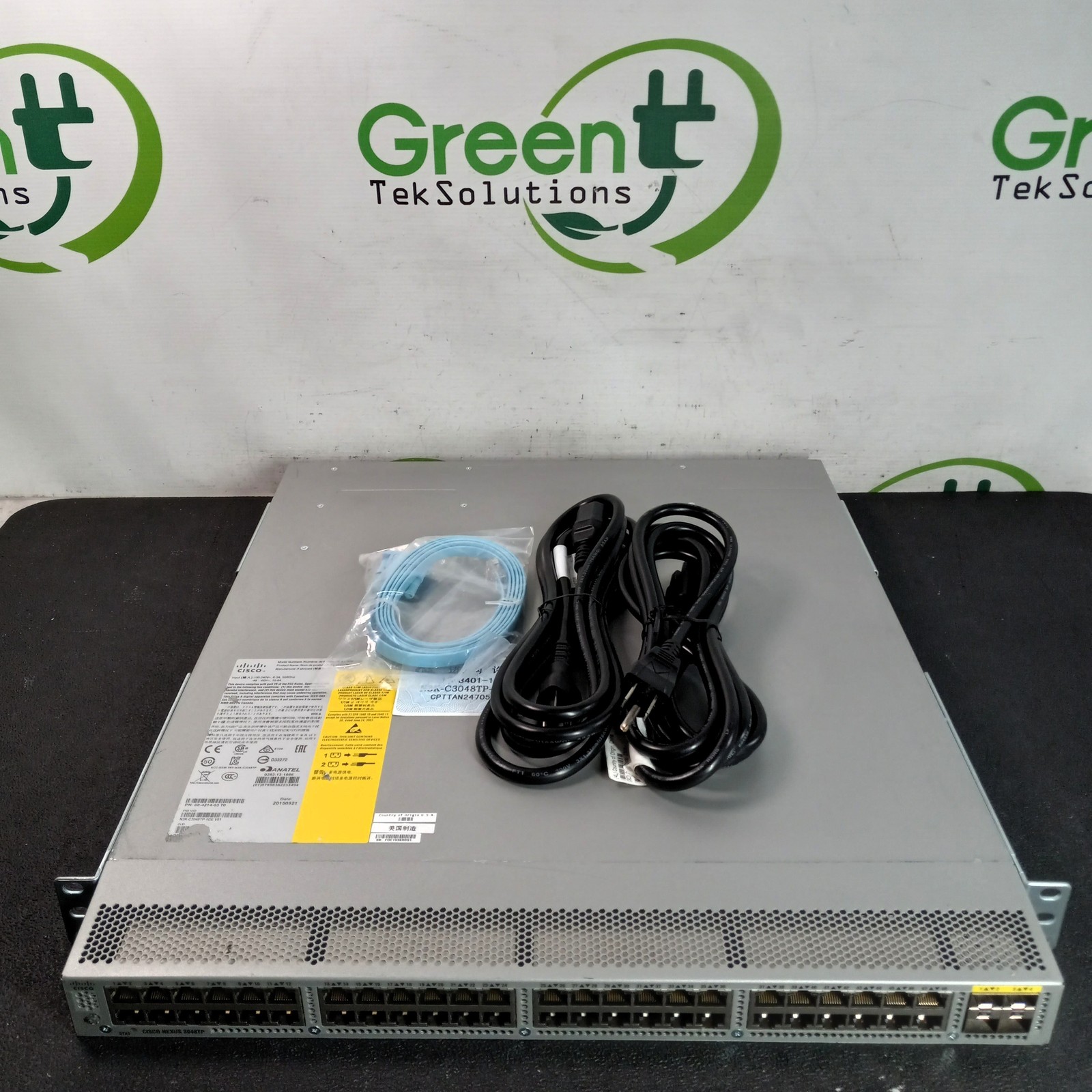 Cisco Nexus N3K-C3048TP-1GE 48P 1GbE 4P SFP+ Switch