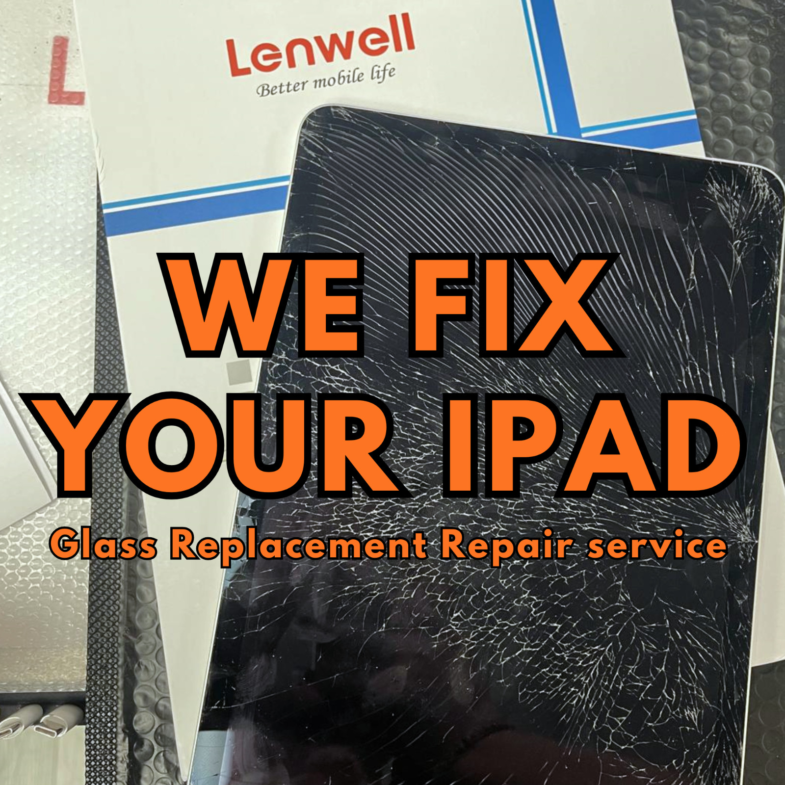 Screen/LCD Replacement for iPad Air 4/5th Gen Repair Mail-in Service A2316 A2072