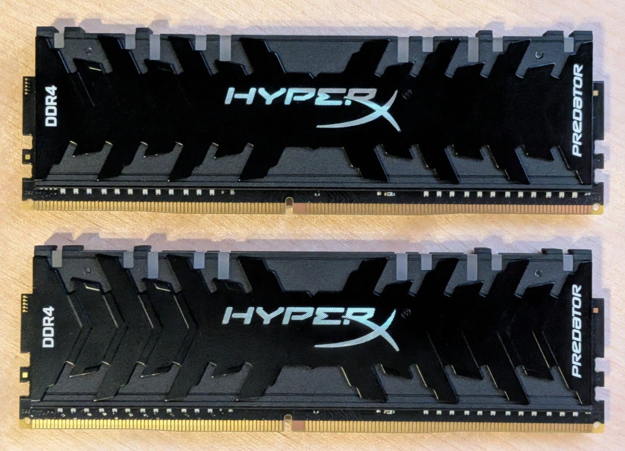 Kingston HyperX Predator 16GB (2x8GB) RAM DDR4 3200MHz HX42C16PB3AK2/16