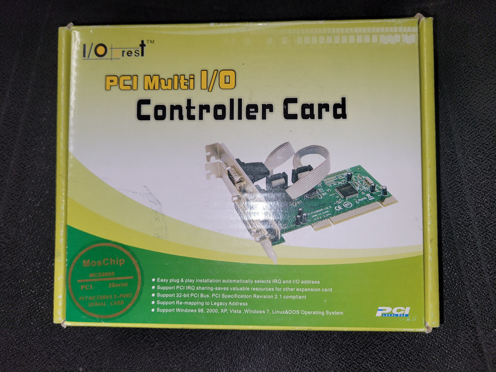 SY-PCI 15004 I/O Crest Parallel & Serial ports card