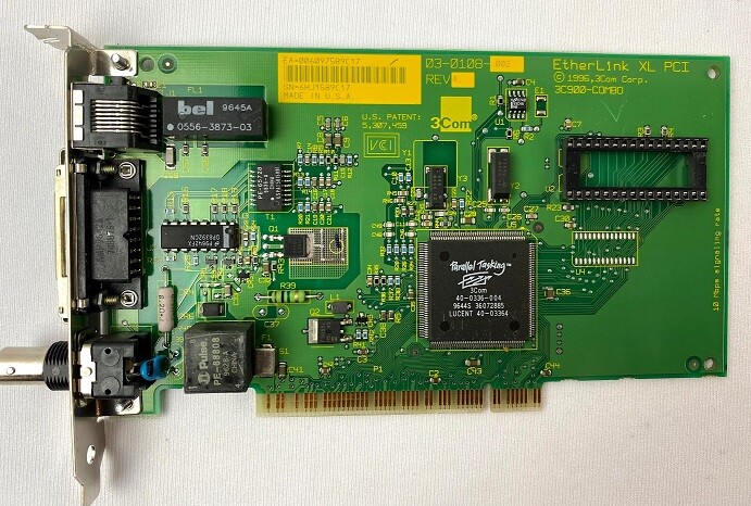 3Com 03-0108-002 Ethernet Adapter Card