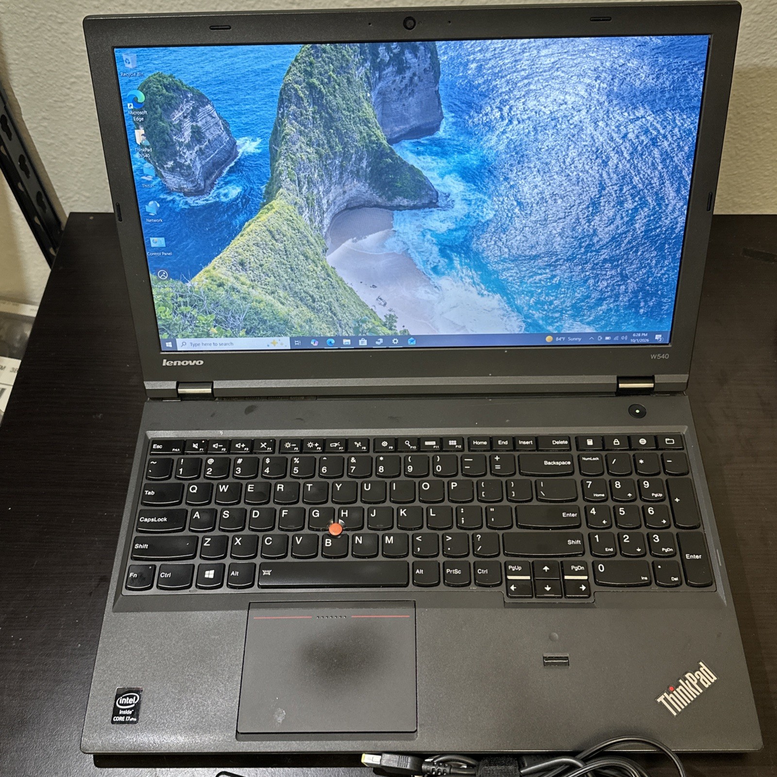 Lenovo ThinkPad W540 15.6” i7-4800MQ 12GB 1TB SSD K1100M Win10 Pro OEM AC