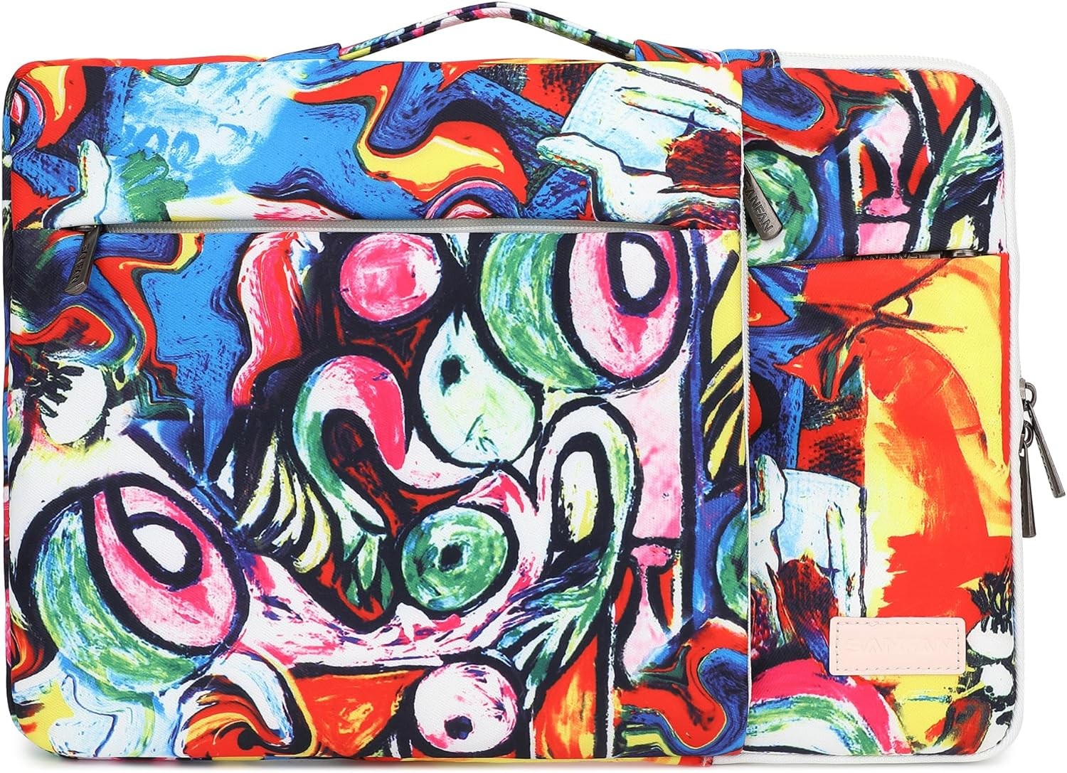 360° Protective Laptop Sleeve Case Bag with Handle for MacBook Air 15 inch, Pro