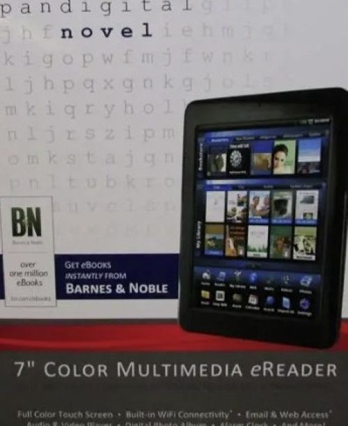 Pandigital Novel 7” Color Multimedia eReader Tablet Barnes & Nobles 📖