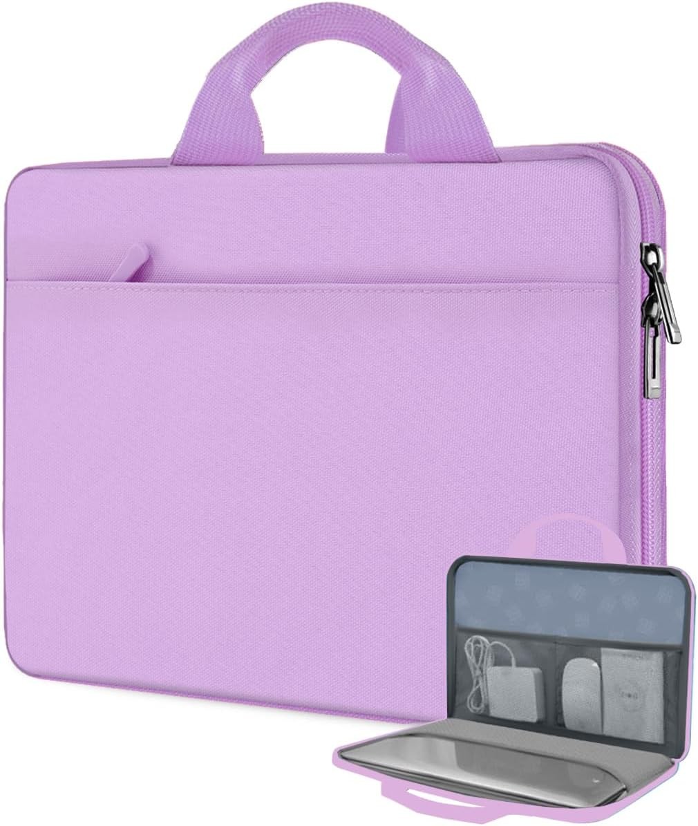 Laptop Case 13.3-14 inch Sleeve, Water-Resistant Shockproof Bag for MacBook Pro