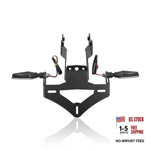 Motorcycle License Plate Bracket Fender Eliminator Kit Replacement for Yamaha
