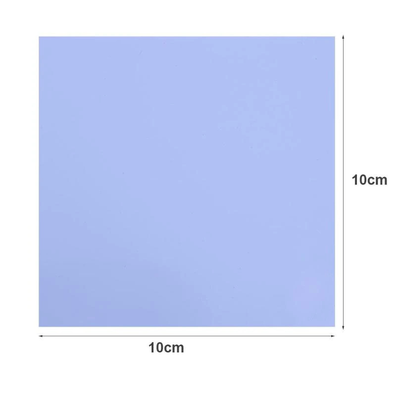 Silicone Thermal Conductive Pads 100mm x 100mm x 1mm for GPU/RAM/Heatsink