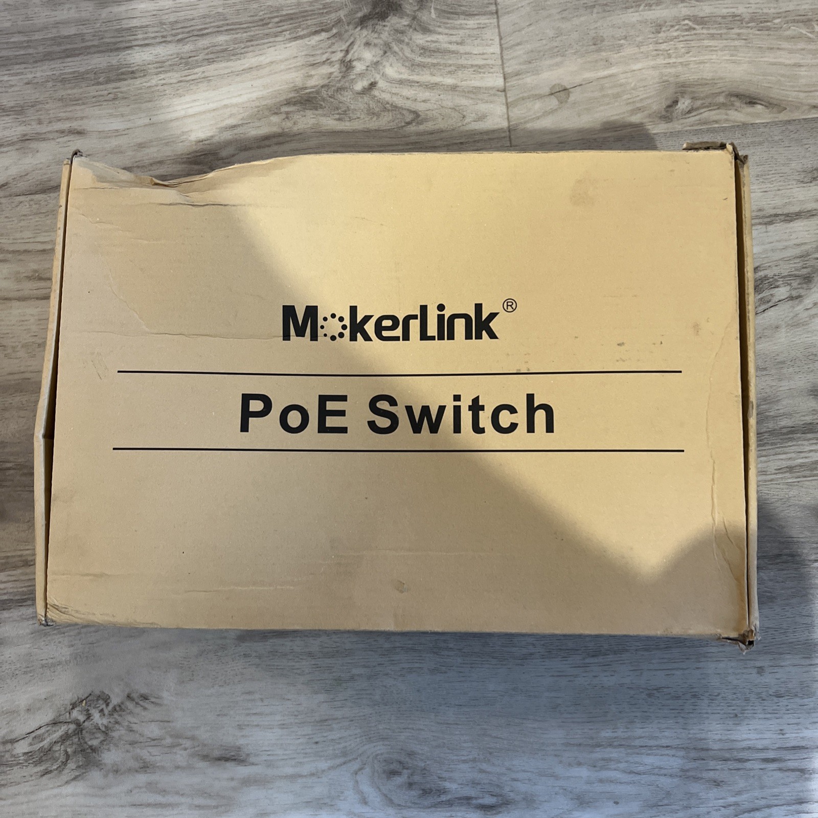 MokerLink 16 Port PoE Switch with 2 Gigabit Uplink Ethernet Port Open Box