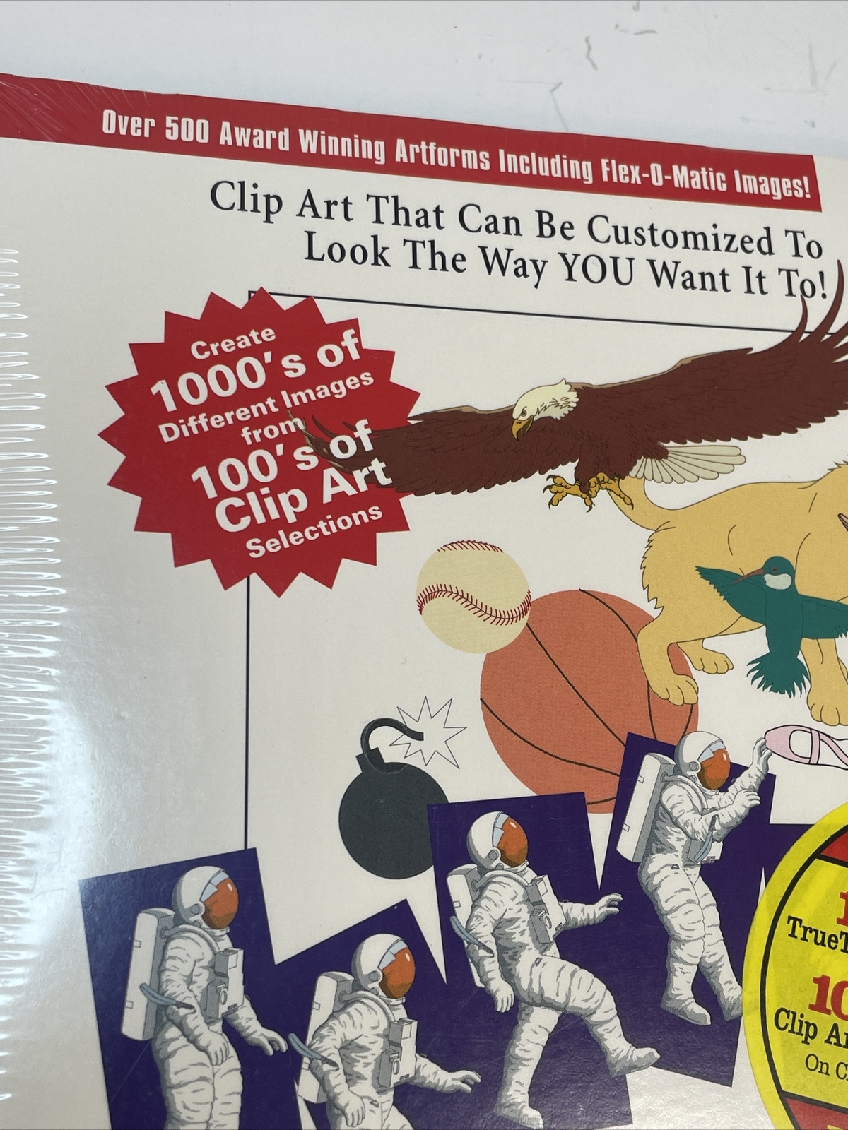 Clip Art Flexomatic Windows 95 Swift Platinum Arts & Letters
