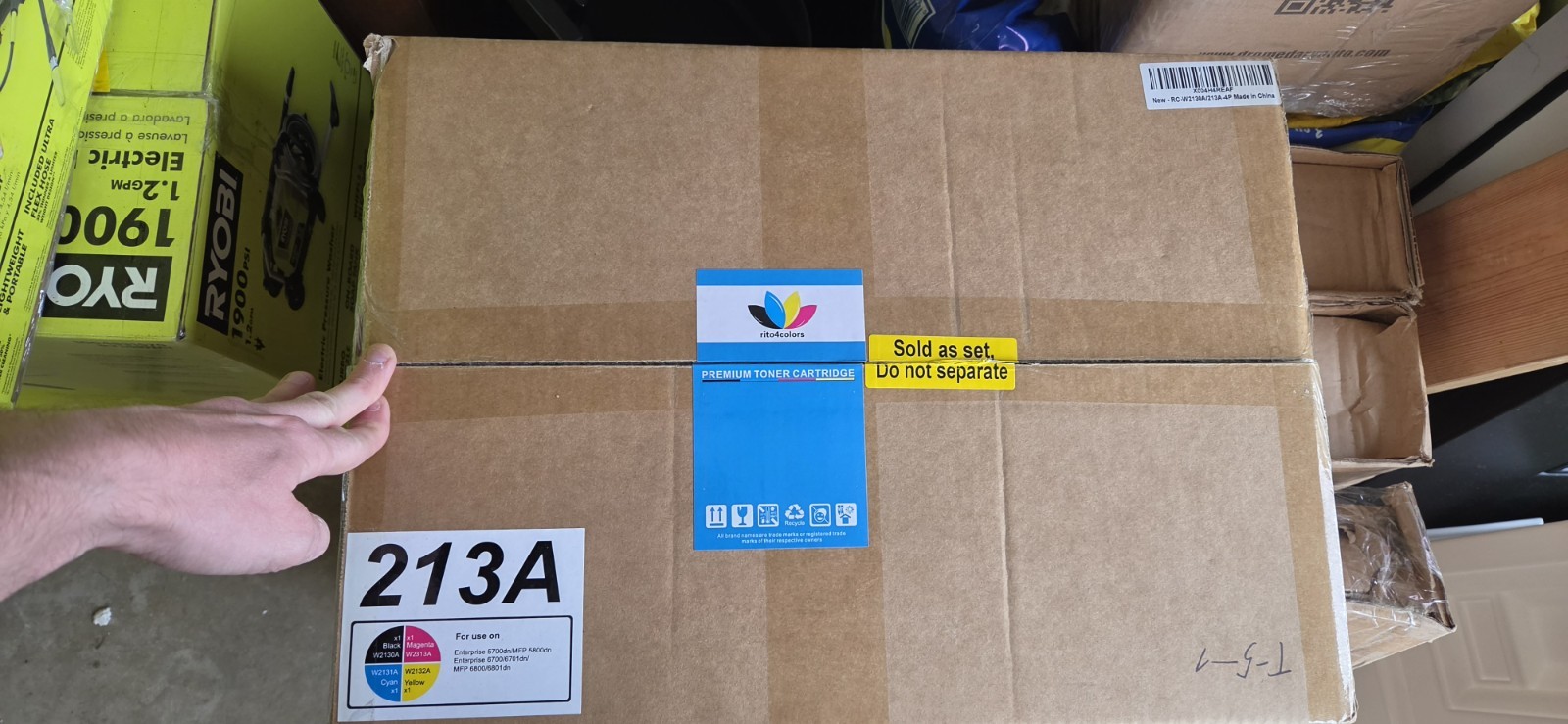 213A Replacement Toner Cartridges  4 Pack