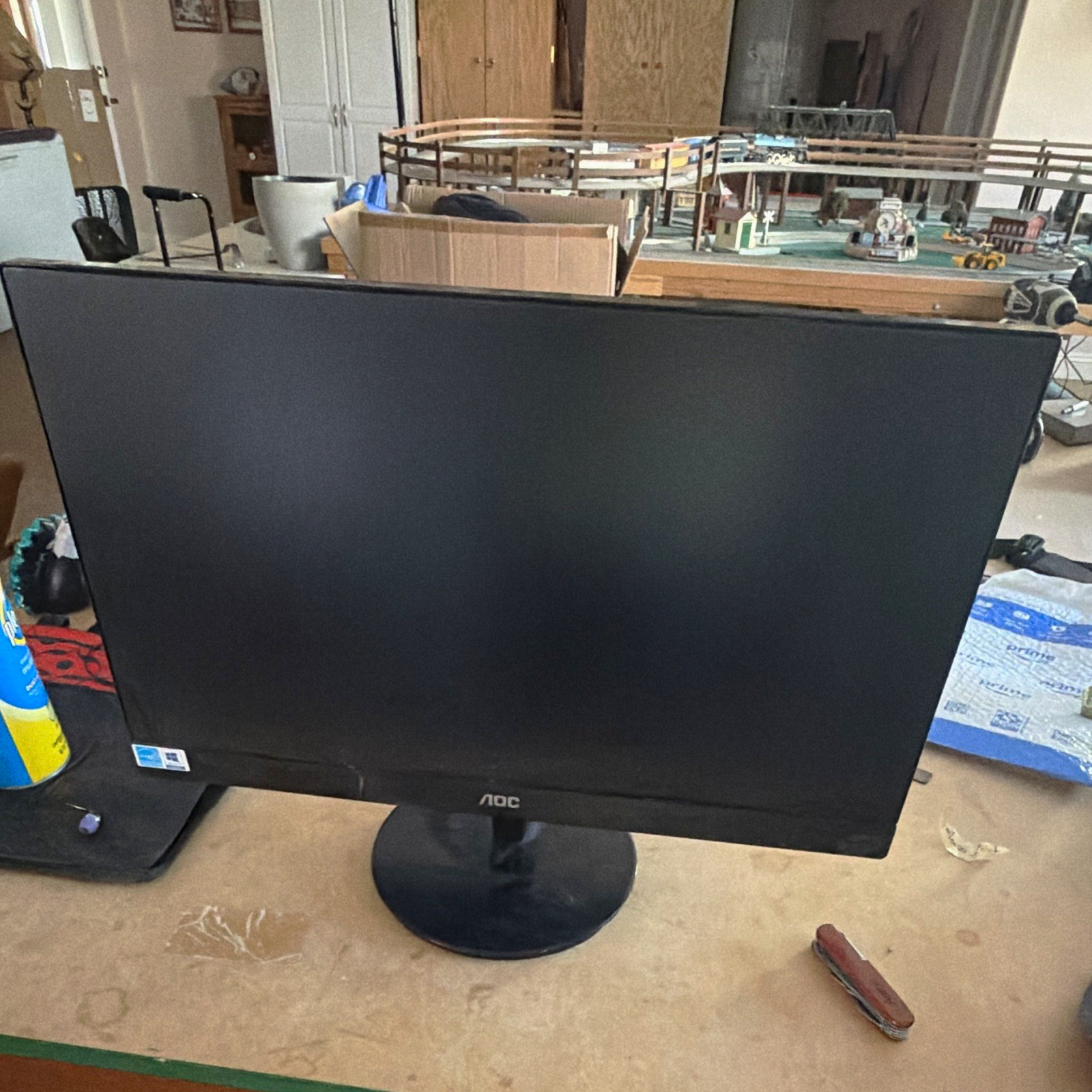 AOC I2269Vw 21.5in LED Backlit Monitor 1080p 60Hz HDMI VGA Black