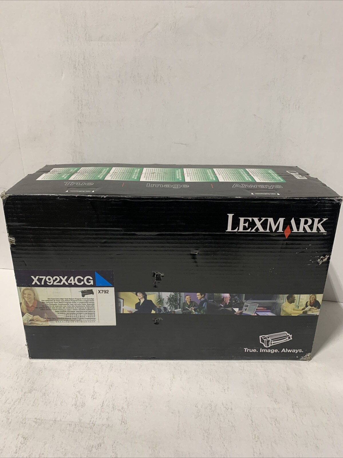 Genuine Lexmark X792X4CG Cyan Extra High-Yield Toner - NEW SEALED