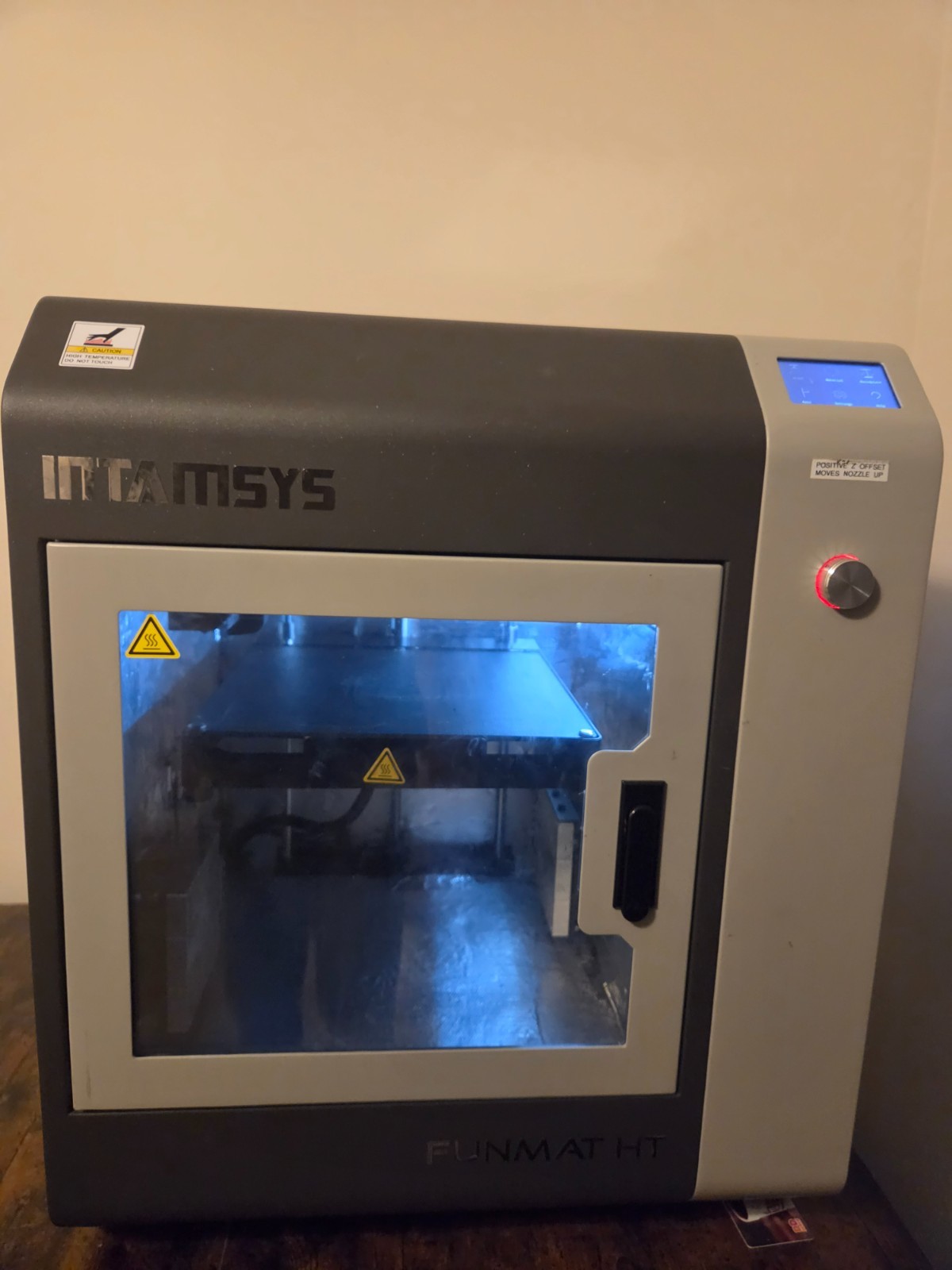 Intamsys Funmat HT Enhanced High Temp PEEK 3D Printer with Bondtech extruder