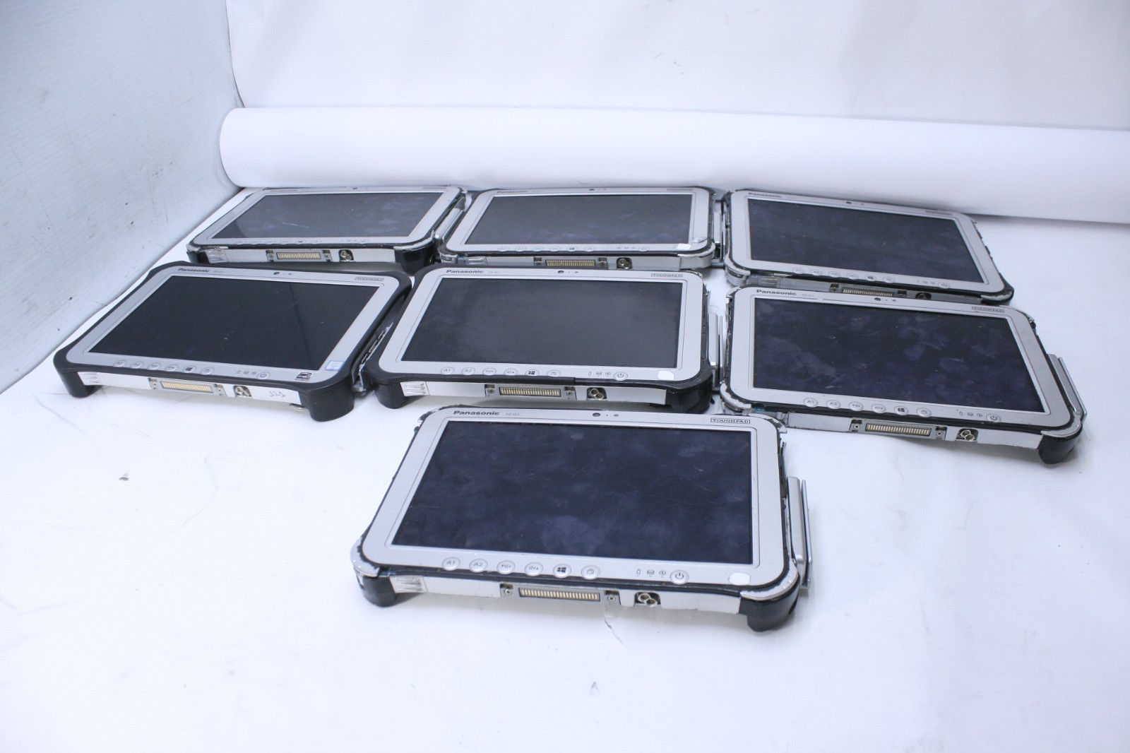 Lot of 7 Panasonic Toughpad FZ-G1  No HDD No OS  For Parts   T7-D7
