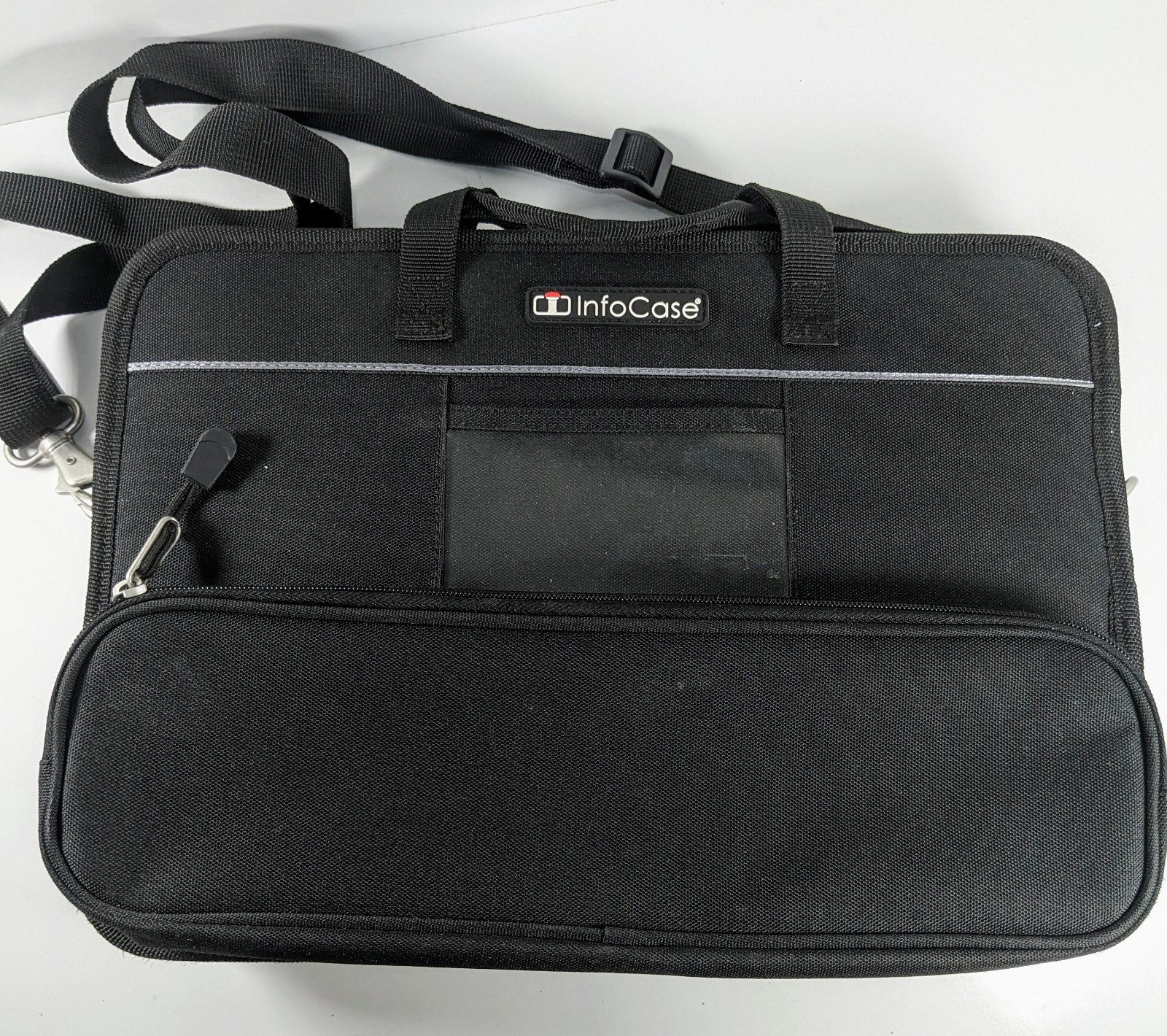 Laptop InfoCase Always-On Chromebook Black Rigid Messenger Bag 14x10 INF-AO-CB11