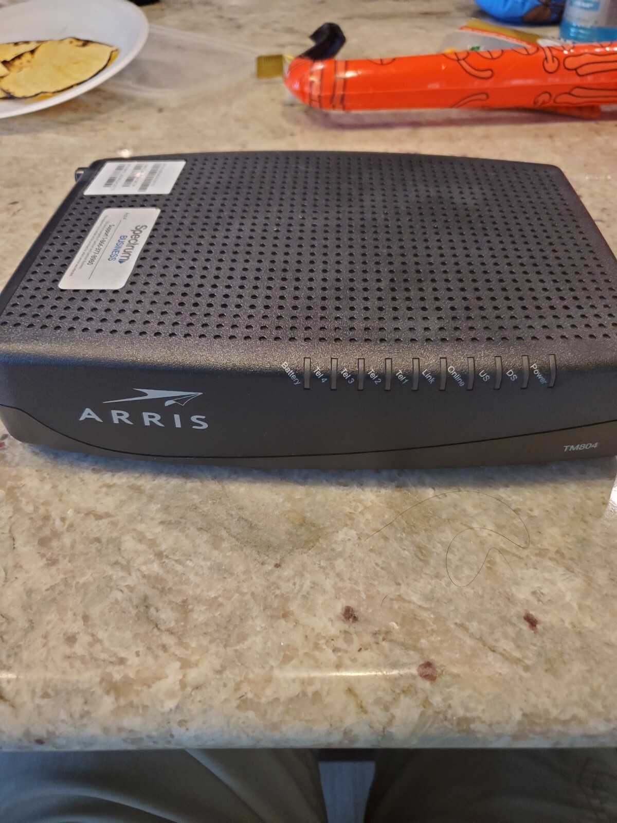 ARRIS Touchstone TM822G DOCSIS 3.0 8x4 Telephony Modem - Black