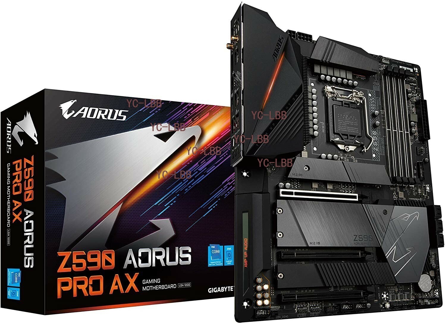 GIGABYTE Z590 AORUS PRO AX LGA 1200, Intel ATX Motherboard