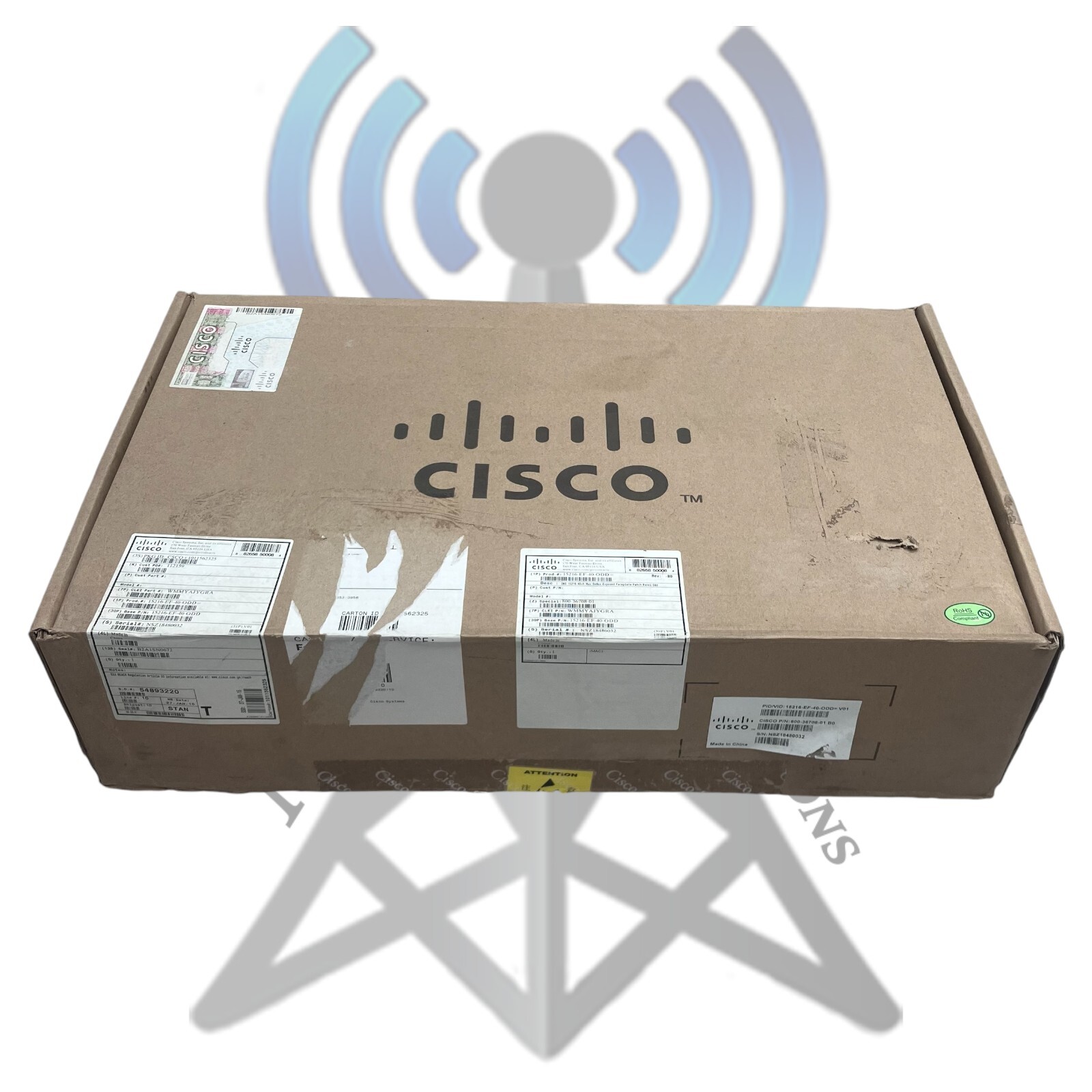 Cisco, 15216-EF-40-ODD, ONS 40ch Mux/DeMux Patch Panel, *Alex1024*